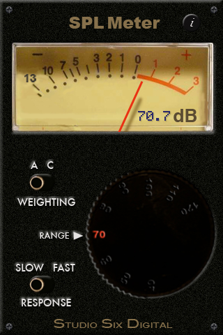 medidos de dB SPL para calibrar sonido